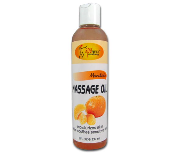 Spa Redi Massage Oil Mandarin 8oz