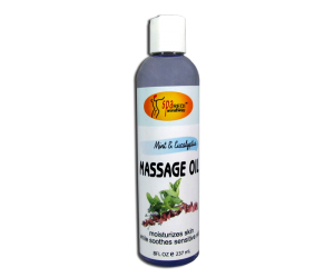 Spa Redi Massage Oil Mint and Eucalyptus 8oz
