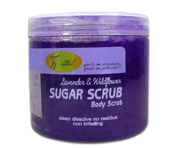 Spa Redi Sugar Scrub Lavender and Wild Flowers 16oz