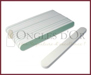 Sponge Polishing Nail File (2 sides) (12 pcs)