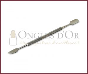 Stainless Steel Cuticle Pusher Blade/Round Handle