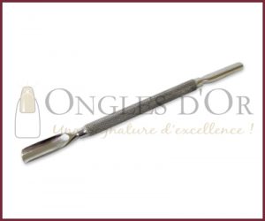 Stainless Steel Cuticle Pusher Double/Round Handle