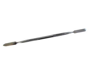 Stainless Steel Cuticle Pusher Flat End/Round Handle