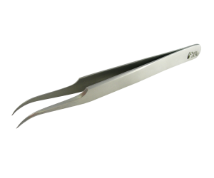 Stainless Steel Tweezer - Curved/Fine 37088
