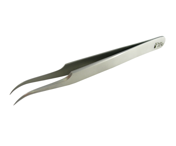 Stainless Steel Tweezer – Curved/Fine 37088