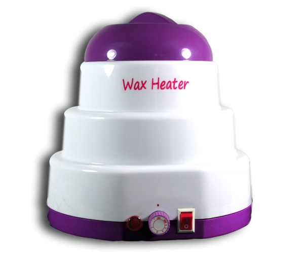 Stair Style White/Purple Plastic Wax Heater 1000cc 110 Volts