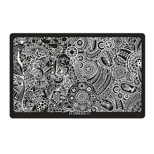 Stamping Image Plate - XL FLOWERS-17 (6