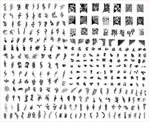 Stamping Image Plate - XXL Model #D (31.6 x 26.6 cm)
