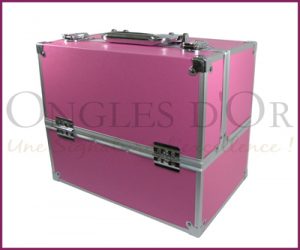 Suitcase for Esthetic and Nail supplies Model 6 Pink (VOE6R)