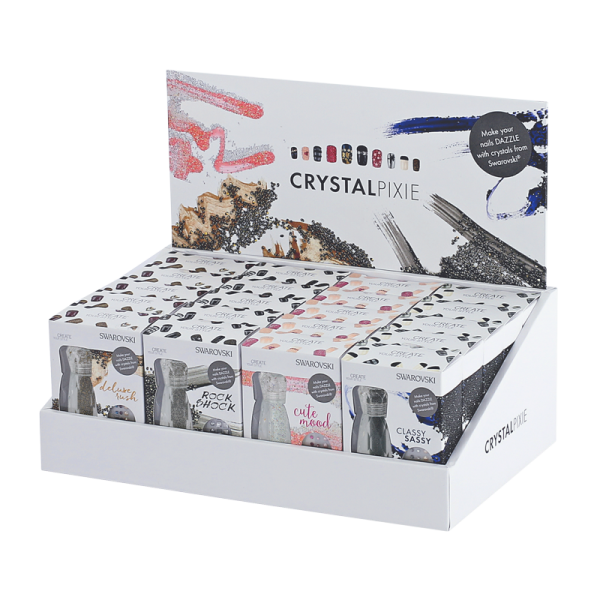 Swarovski Crystalpixie Petite Nail Box Display (20pcs x 5g)
