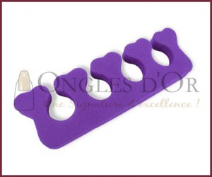 Toe Separators Sheet - 10 pairs - Purple