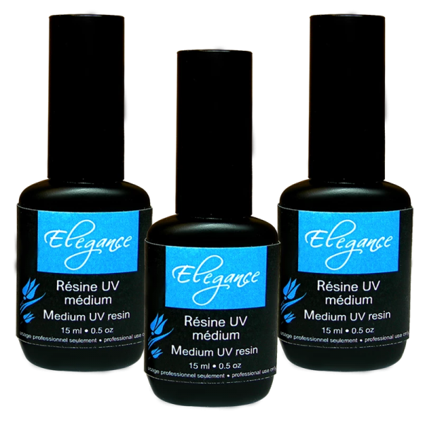 UV resin medium viscosity Elegance 0.5oz (3 units)