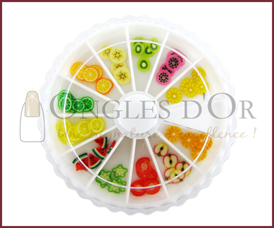 Various Decorative Fruit Slices Wheel (01B)