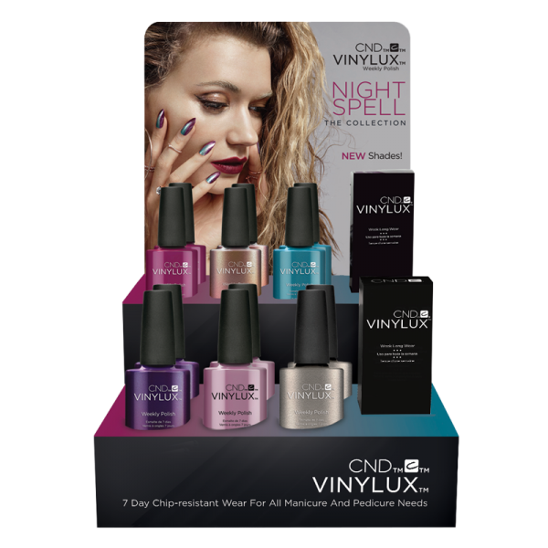 Vinylux CND Display Nightspell Collection