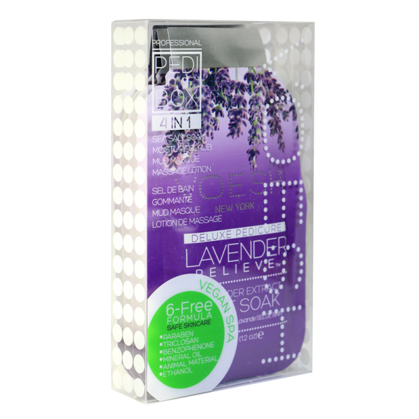 Voesh Pedi in a Box (Basic 4 Steps) Lavender