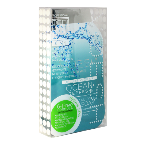 Voesh Pedi in a Box (Basic 4 Steps) Ocean refresh