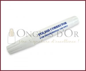 White Professional Nail Polish Corrector Pen