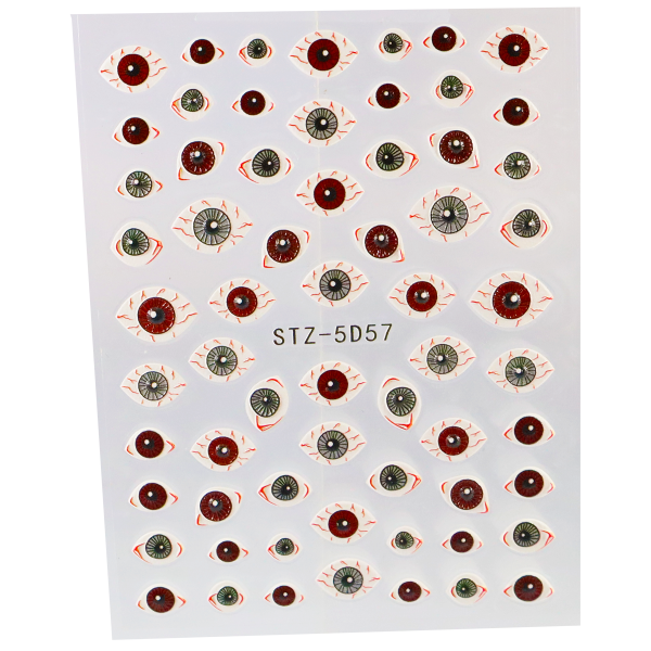 5D Nail Sticker Eyes STZ-5D57