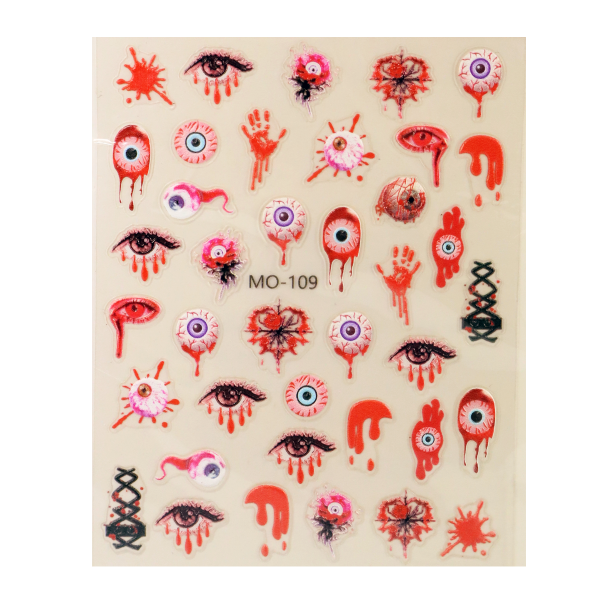 5D Nail Sticker Halloween MO-109