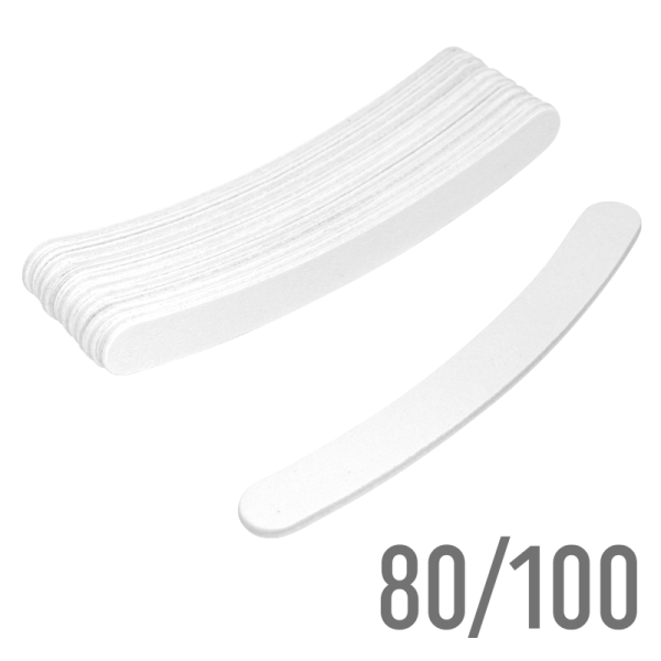 Curved White Files – 80/100 W