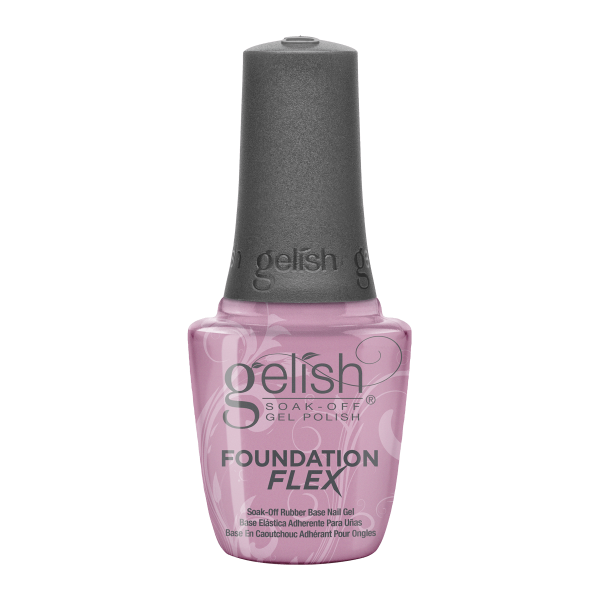 Gelish Foundation Flex Gel - Rubber Base LIGHT PINK 15mL