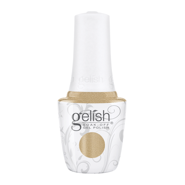 Gelish Gel Polish Gilded in Gold 15mL