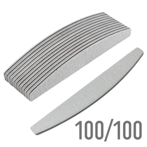 Half Moon Nail Files Zebra 100/100 W