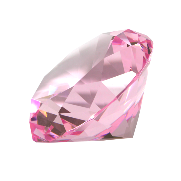 Nail Art Pink Crystal Diamond (60mm)