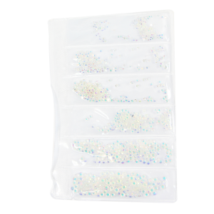 Nail Art Stones Bag - Clear AB 002