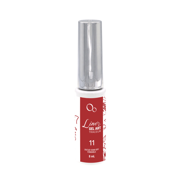 Oh Bling Liner Gel Art #11 Red 8mL