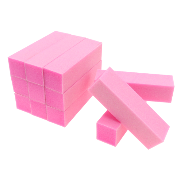 Pink Buffer Block 100/180 (4 sides)