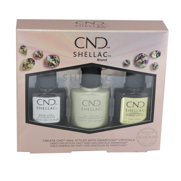 Shellac UV Polish Divine Diamond (Trio + Free Stones)