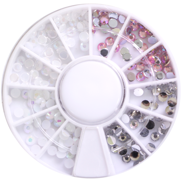 Stone Wheel – Silver/Pink/White